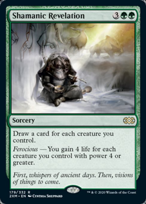 Shamanic Revelation (Double Masters) Medium Play