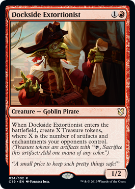 Dockside Extortionist (Commander 2019) Near Mint
