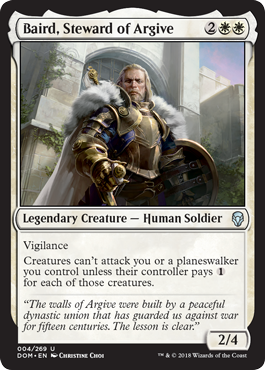 Baird, Steward of Argive (Dominaria) Light Play