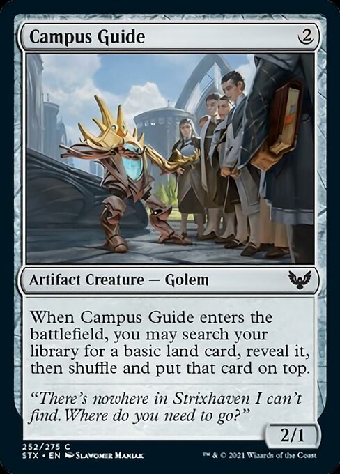 Campus Guide (Strixhaven) Medium Play Foil