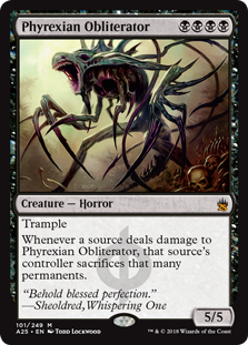 Phyrexian Obliterator (Masters 25) Light Play