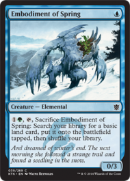 Embodiment of Spring (Khans of Tarkir) Near Mint