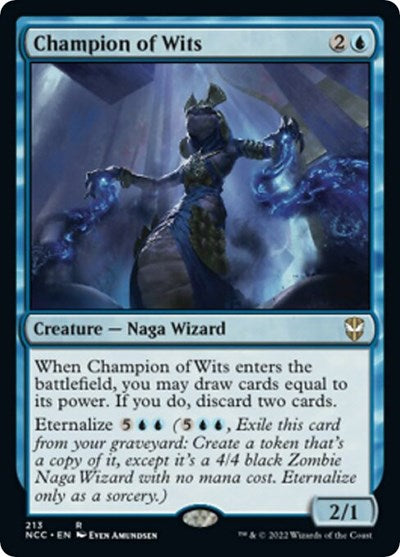Champion of Wits (Commander: Streets of New Capenna) Near Mint