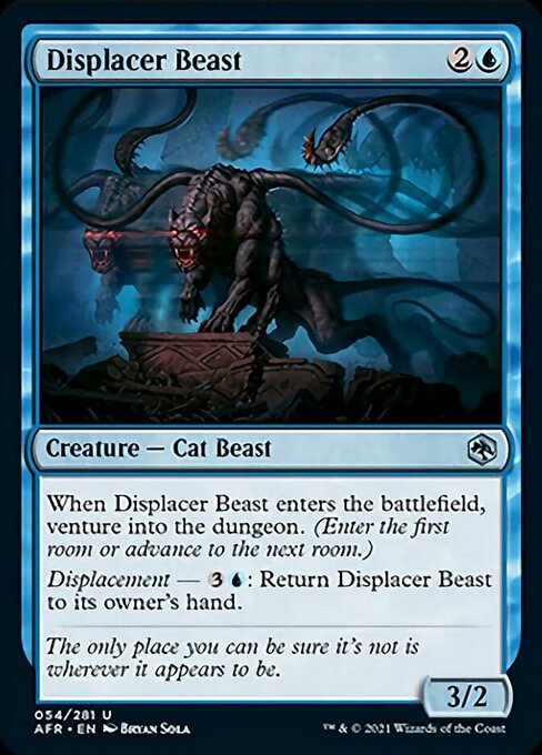 Displacer Beast (Adventures in the Forgotten Realms) Near Mint Foil