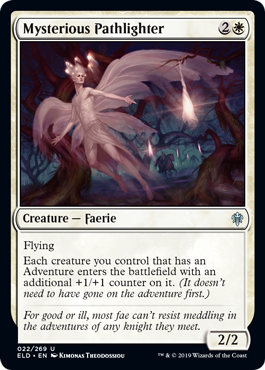 Mysterious Pathlighter (Throne of Eldraine) Light Play