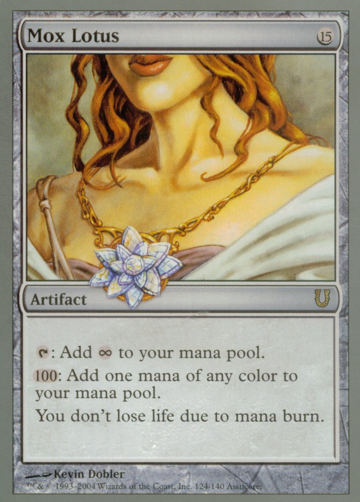 Mox Lotus (Unhinged) Heavy Play