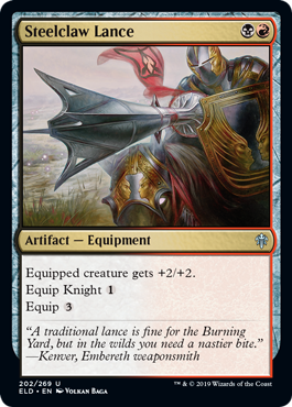 Steelclaw Lance (Throne of Eldraine) Near Mint