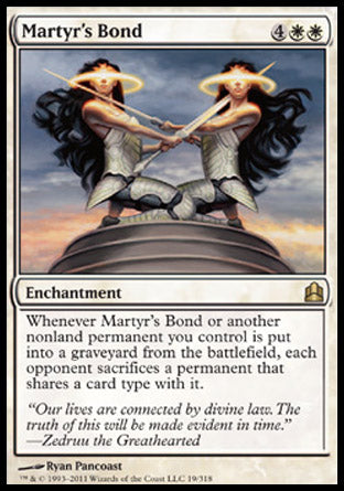 Martyr's Bond (Commander) Medium Play