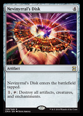 Nevinyrral's Disk (Eternal Masters) Medium Play