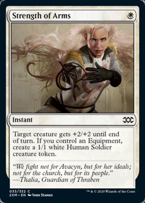 Strength of Arms (Double Masters) Near Mint Foil