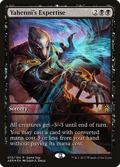 Yahenni's Expertise (Promos: Game Day and Store Championship) Near Mint Foil