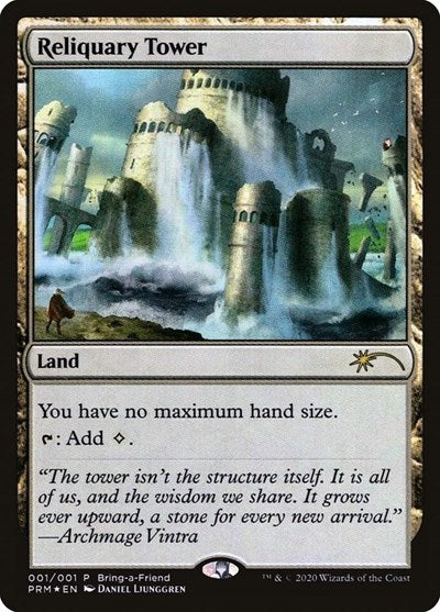 Reliquary Tower (Bring a Friend Promo) (Promos: Unique and Miscellaneous) Near Mint Foil