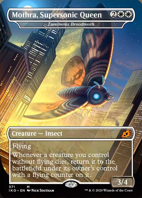 Mothra, Supersonic Queen (Ikoria: Lair of Behemoths) Near Mint