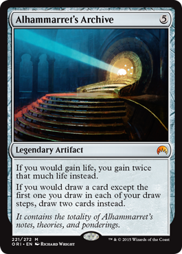 Alhammarret's Archive (Magic Origins) Light Play Foil
