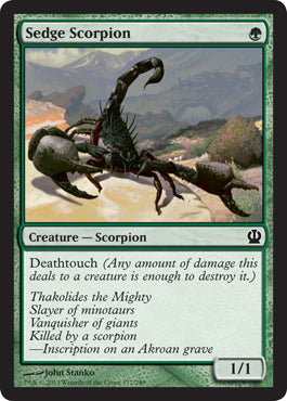 Sedge Scorpion (Theros) Near Mint