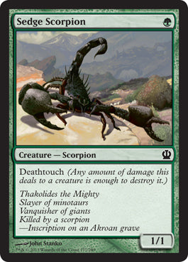 Sedge Scorpion (Theros) Light Play