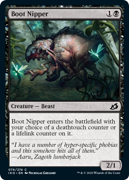 Boot Nipper (Ikoria: Lair of Behemoths) Light Play