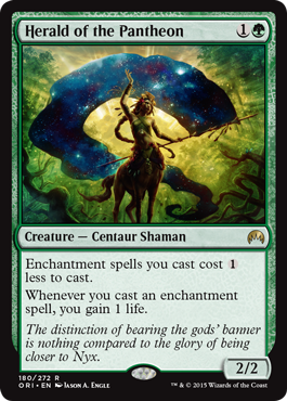Herald of the Pantheon (Magic Origins) Medium Play
