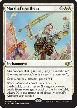 Marshal's Anthem (Commander 2014 Edition) Near Mint