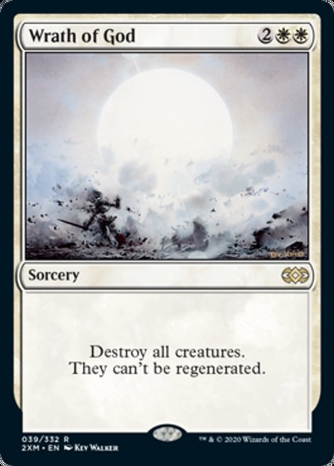 Wrath of God (Double Masters) Near Mint Foil