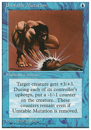 Unstable Mutation (4th Edition) Medium Play