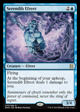 Serendib Efreet (Eternal Masters) Medium Play