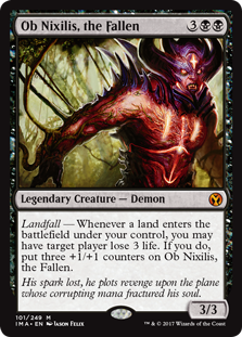 Ob Nixilis, the Fallen (Iconic Masters) Near Mint
