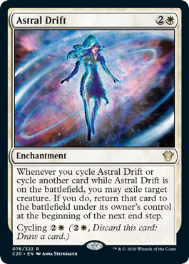 Astral Drift (Commander 2020 Ikoria) Light Play
