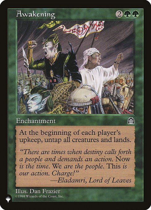 Awakening (The List) Near Mint