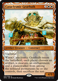 Cataclysmic Gearhulk (Kaladesh Inventions) Near Mint Foil