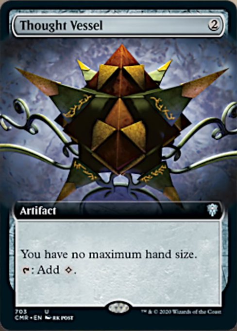 Thought Vessel (Extended Art) (Commander Legends) Medium Play Foil