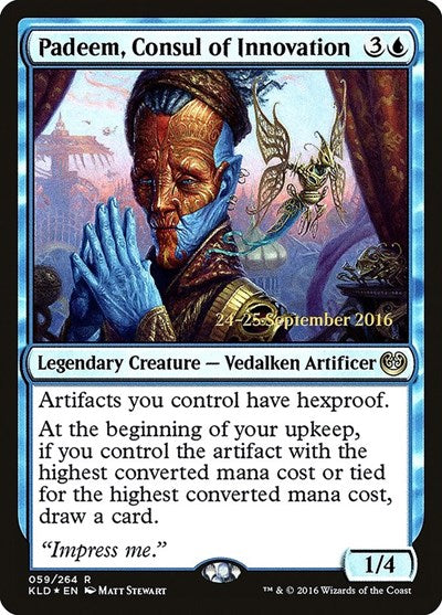 Padeem, Consul of Innovation (Promos: Prerelease Cards) Near Mint Foil