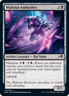 Mukotai Ambusher (Kamigawa: Neon Dynasty) Medium Play