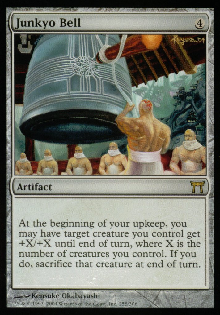 Junkyo Bell (Champions of Kamigawa) Heavy Play
