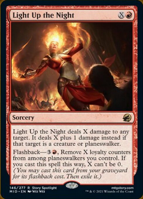 Light Up the Night (Innistrad: Midnight Hunt) Near Mint