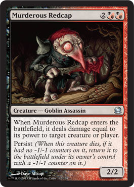 Murderous Redcap (Modern Masters) Near Mint Foil