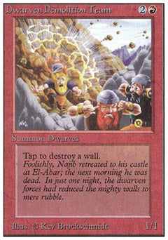 Dwarven Demolition Team (Unlimited) Medium Play