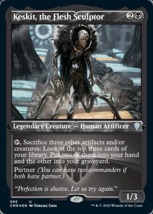 Keskit, the Flesh Sculptor (Foil Etched) (Commander Legends) Near Mint Foil