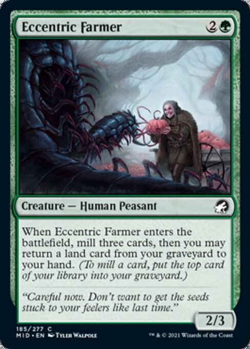 Eccentric Farmer (Innistrad: Midnight Hunt) Near Mint