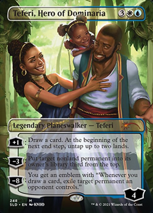 Teferi Hero of Dominaria (Secret Lair) Near Mint Foil
