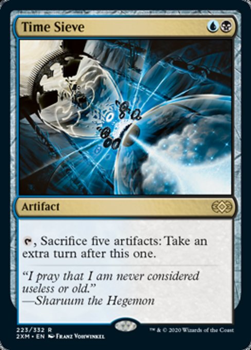 Time Sieve (Double Masters) Near Mint