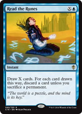 Read the Runes (Commander 2016 Edition) Light Play