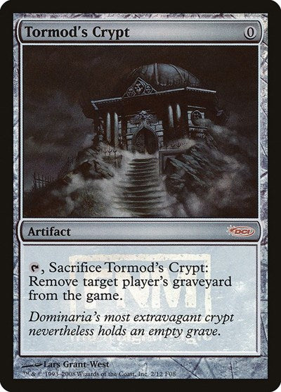 Tormod's Crypt (Promos: FNM) Medium Play Foil