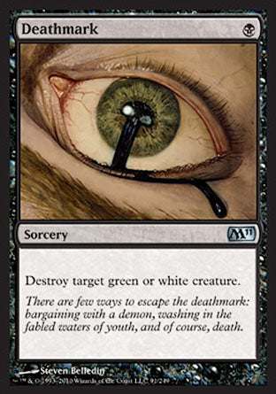 Deathmark (Magic 2011 Core Set) Medium Play