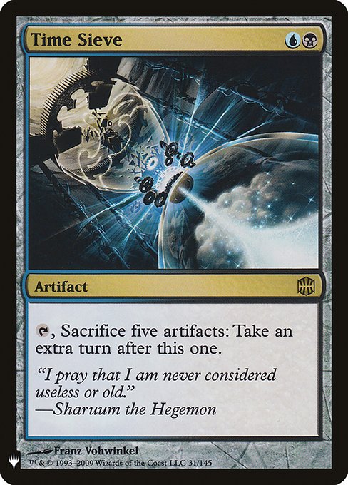 Time Sieve (Mystery Booster) Near Mint