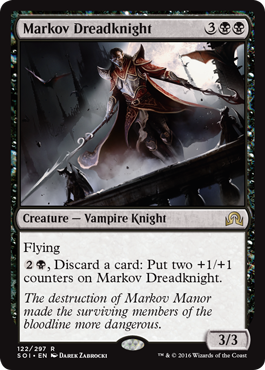 Markov Dreadknight (Shadows Over Innistrad) Medium Play