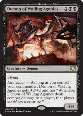Demon of Wailing Agonies (Commander 2014 Edition) Near Mint
