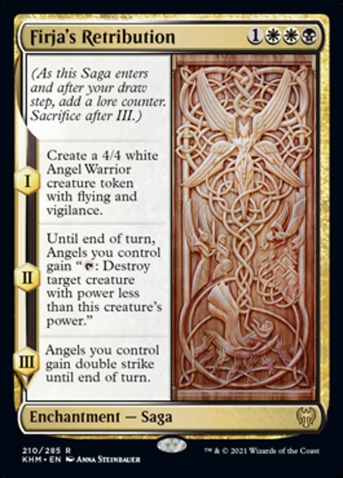 Firja's Retribution (Kaldheim) Near Mint Foil