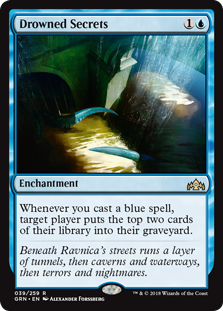Drowned Secrets (Guilds of Ravnica) Medium Play Foil