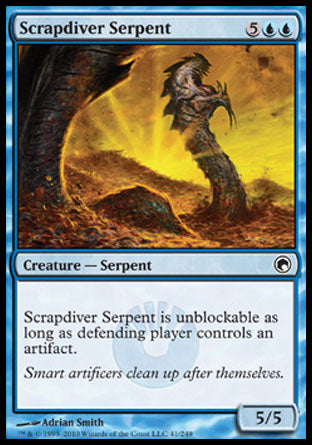 Scrapdiver Serpent (Scars of Mirrodin) Near Mint